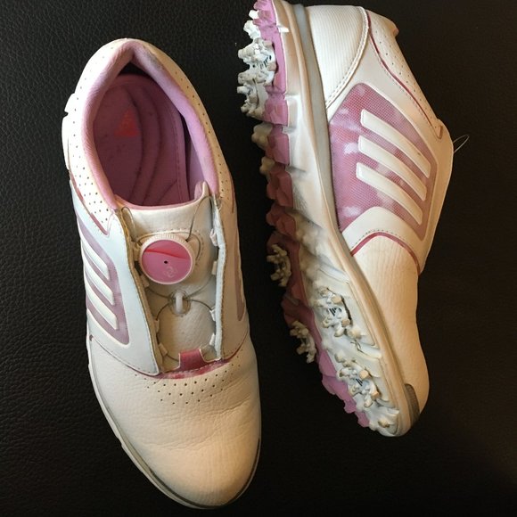 Ladies Adidas Adistar golf shoes - Picture 3 of 4
